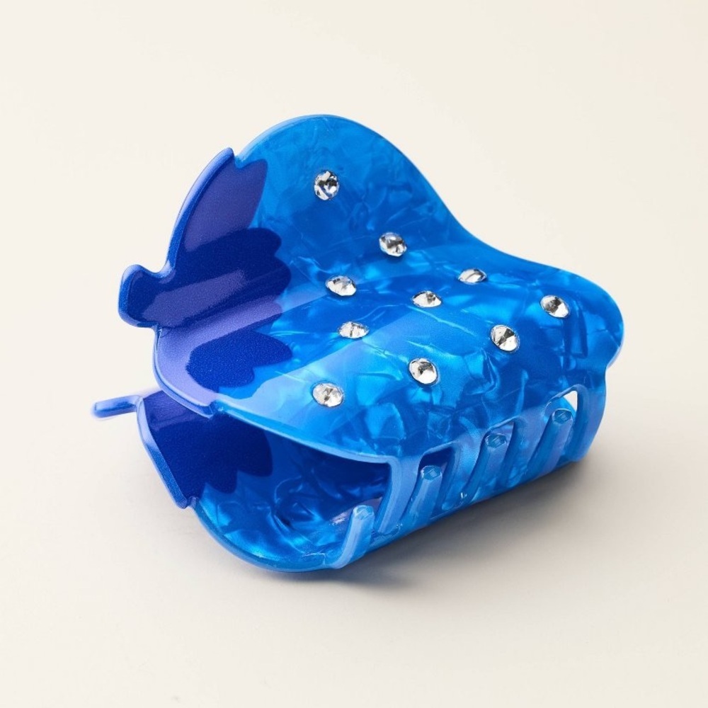 kate spade new york x Target-Blue Strawberry Claw Hair Clip New - Picture 3 of 5
